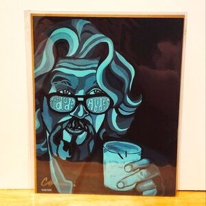 *3 for $30* The Big Lebowski - Signed  & Numbered 8x10 Art Print - BAM Box